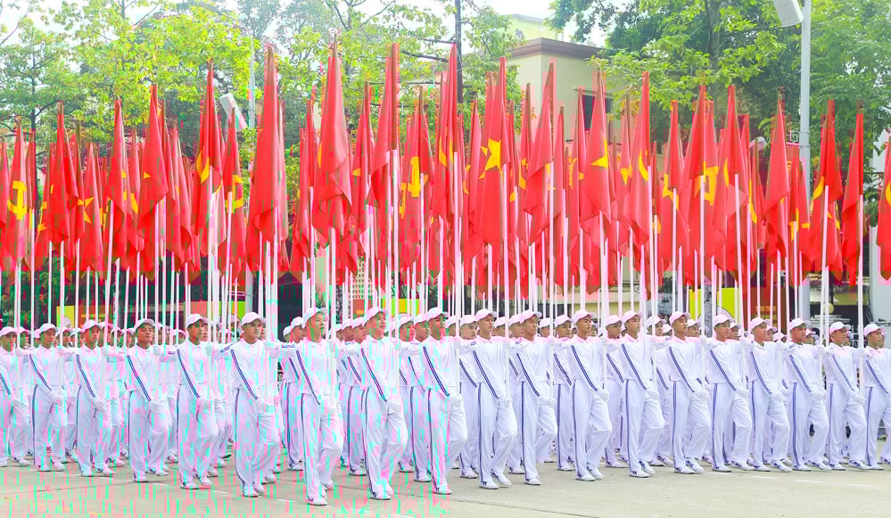 Khối Cờ Đảng, Cờ Tổ quốc