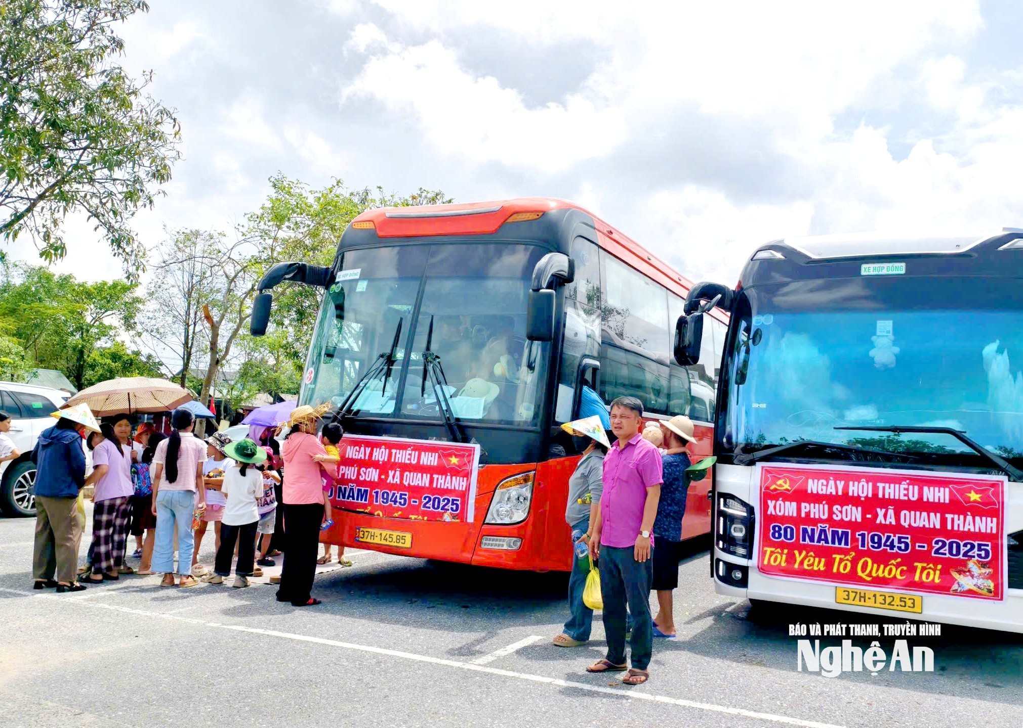 ទិវាបុណ្យជាតិខួបលើកទី 80 នៅស្រុកកំណើតរបស់ពូ 1 Photo by Diep Thanh0
