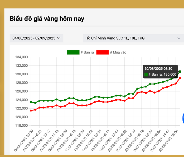 Giá vàng tăng kỷ lục trong kỳ nghỉ lễ 2 - 9 , động thái bất ngờ từ thị trường quốc tế - Ảnh 4.