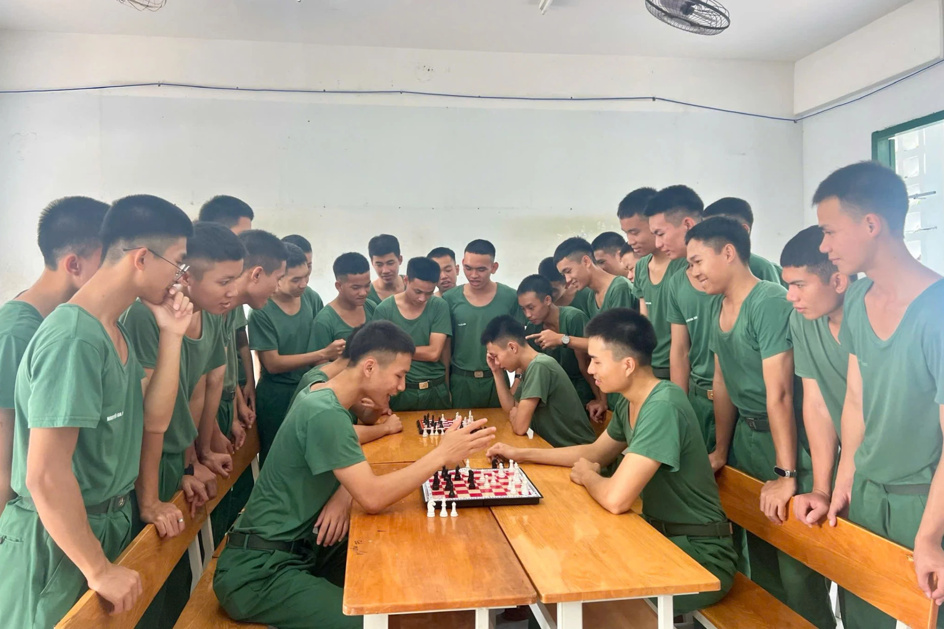 សហភាព​យុវជន​កងវរសេនាតូច​ទី​២៦ បានរៀបចំ​ការប្រកួត​អុក។