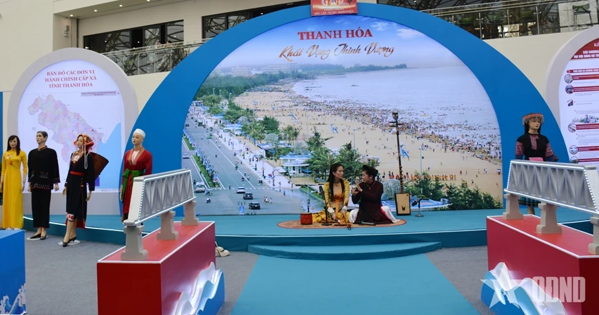 Đặc sắc không gian trưng bày Triển lãm “Thanh Hóa-Khát vọng thịnh vượng”