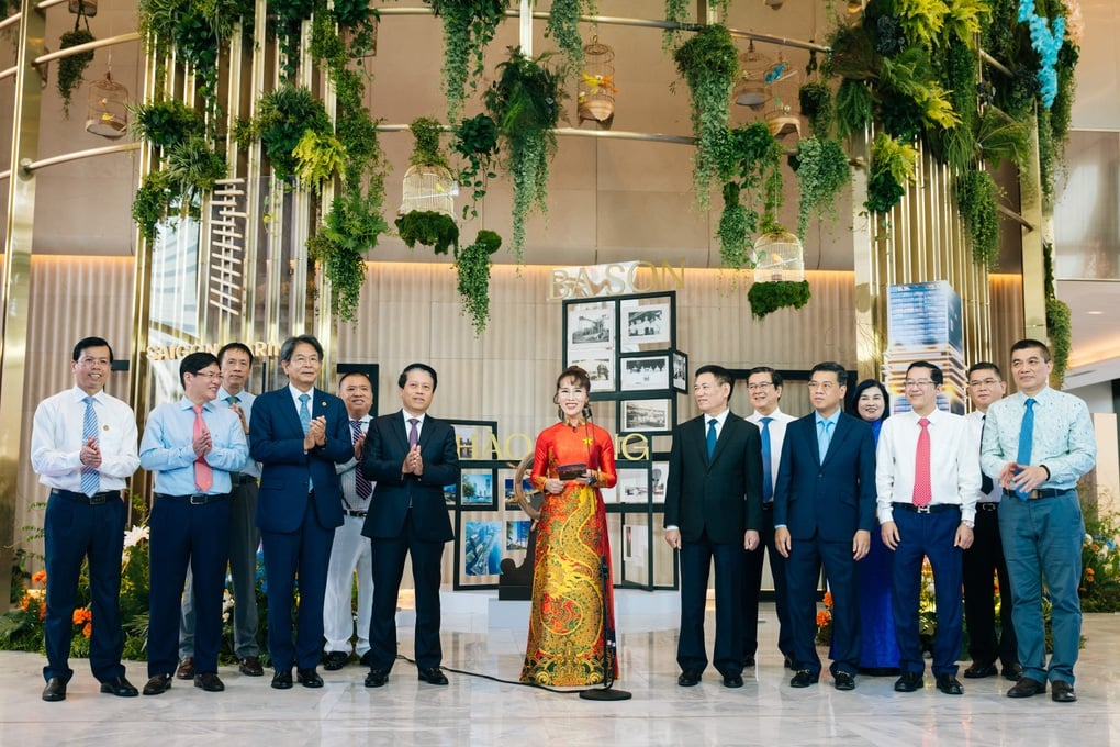 Tiến sĩ Nguyễn Thị Phương Thảo phát biểu tại lễ khánh thành, khởi công 80 dự án tiêu biểu - 1