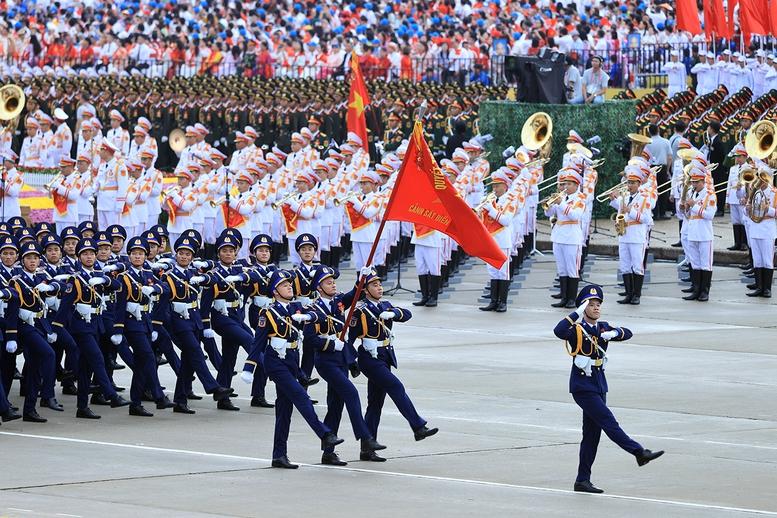 Chùm ảnh: Các khối diễu binh của quân đội nhân dân Việt Nam tại A80- Ảnh 8.