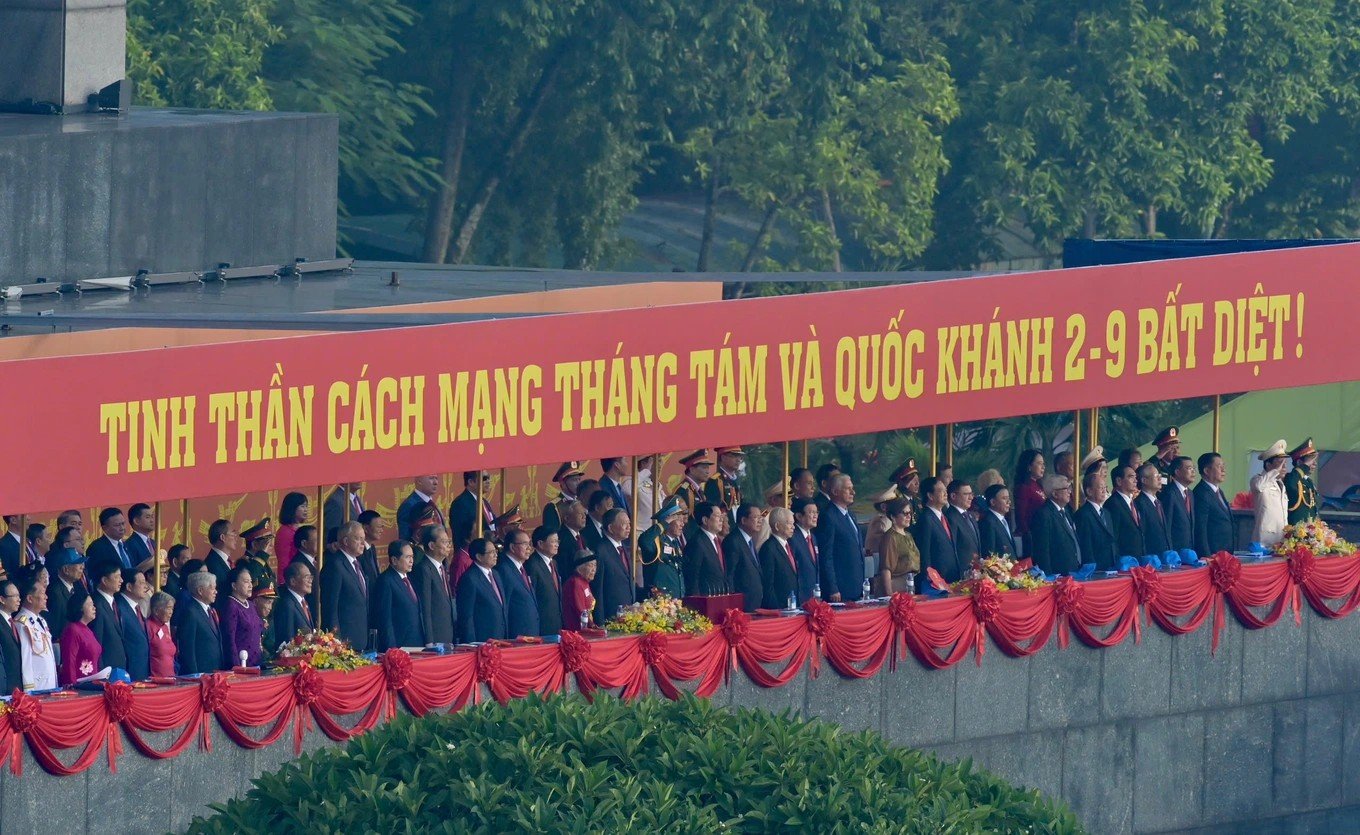 Lễ kỷ niệm, diễu binh, diễu hành 80 năm Cách mạng tháng Tám Thành công và Quốc khánh 2/9