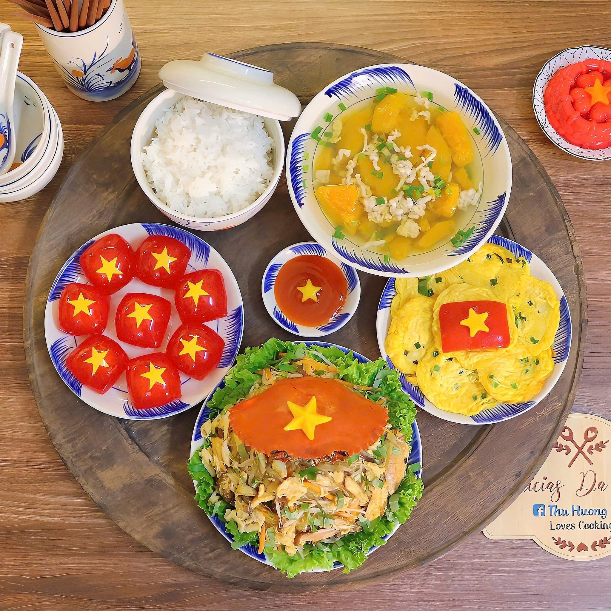 Tháng Bảy Âm lịch rực rỡ như màu cờ Tổ quốc: Mâm cơm “yêu nước” đong đầy tự hào dân tộc - Ảnh 9.
