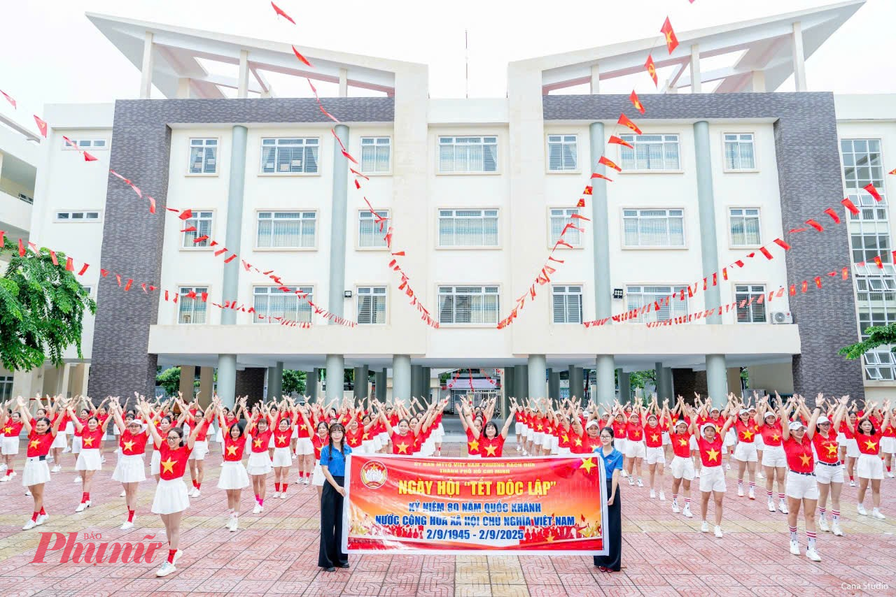 Ngày hội tại phường Rạch Dừa, TPHCM 