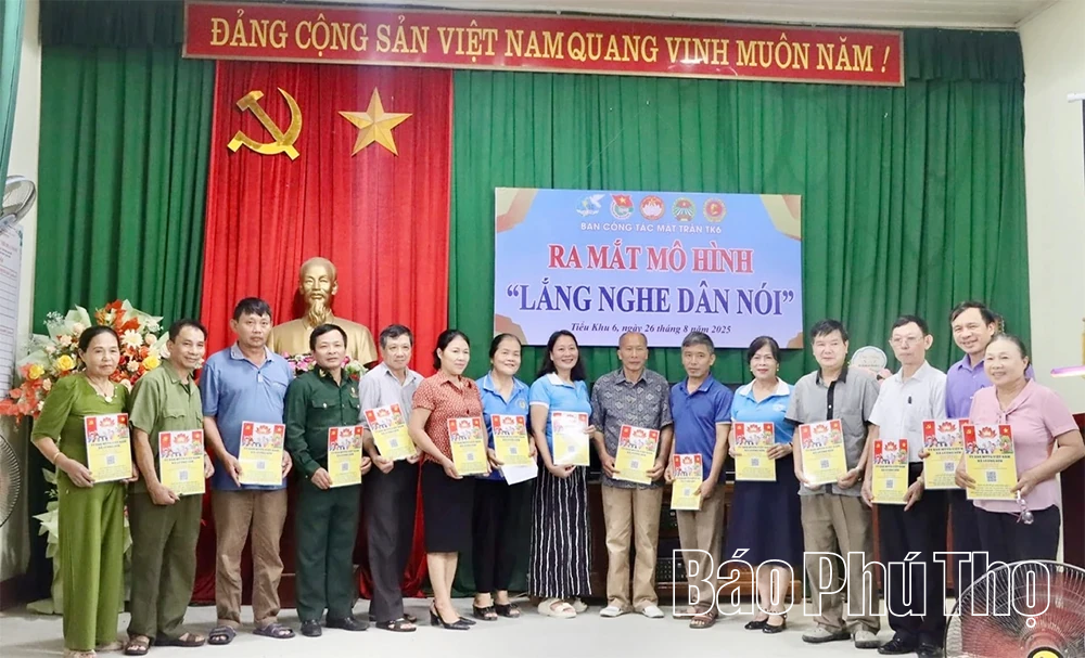 Modelul „A asculta oamenii vorbind” în Luong Son