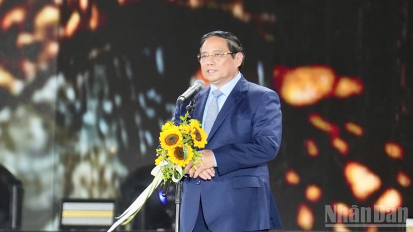 នាយករដ្ឋមន្ត្រី Pham Minh Chinh ថ្លែងក្នុងពិធីបុណ្យតន្ត្រី 