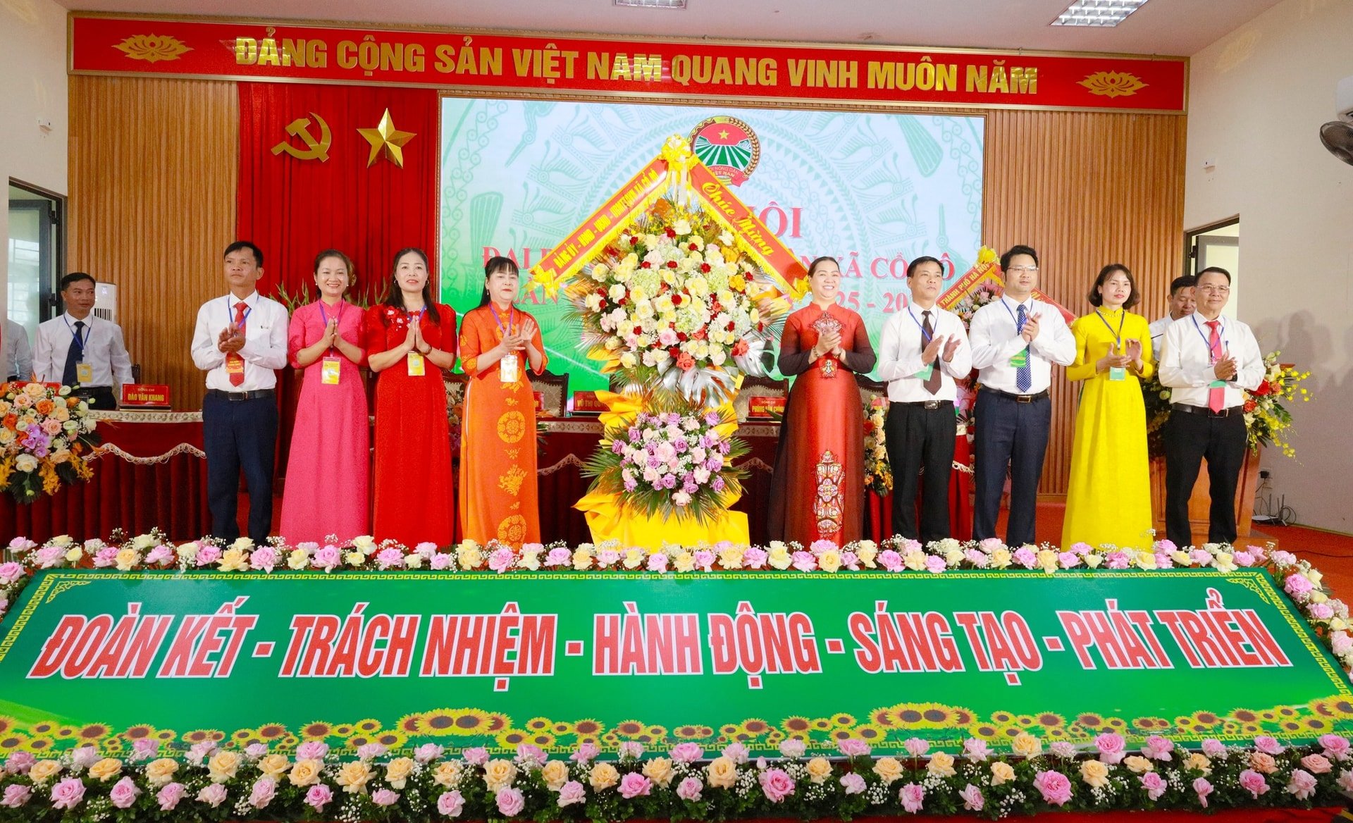 Đại hội đại biểu Hội Nông dân xã Cổ Đô lần thứ I thành công tốt đẹp- Ảnh 2.