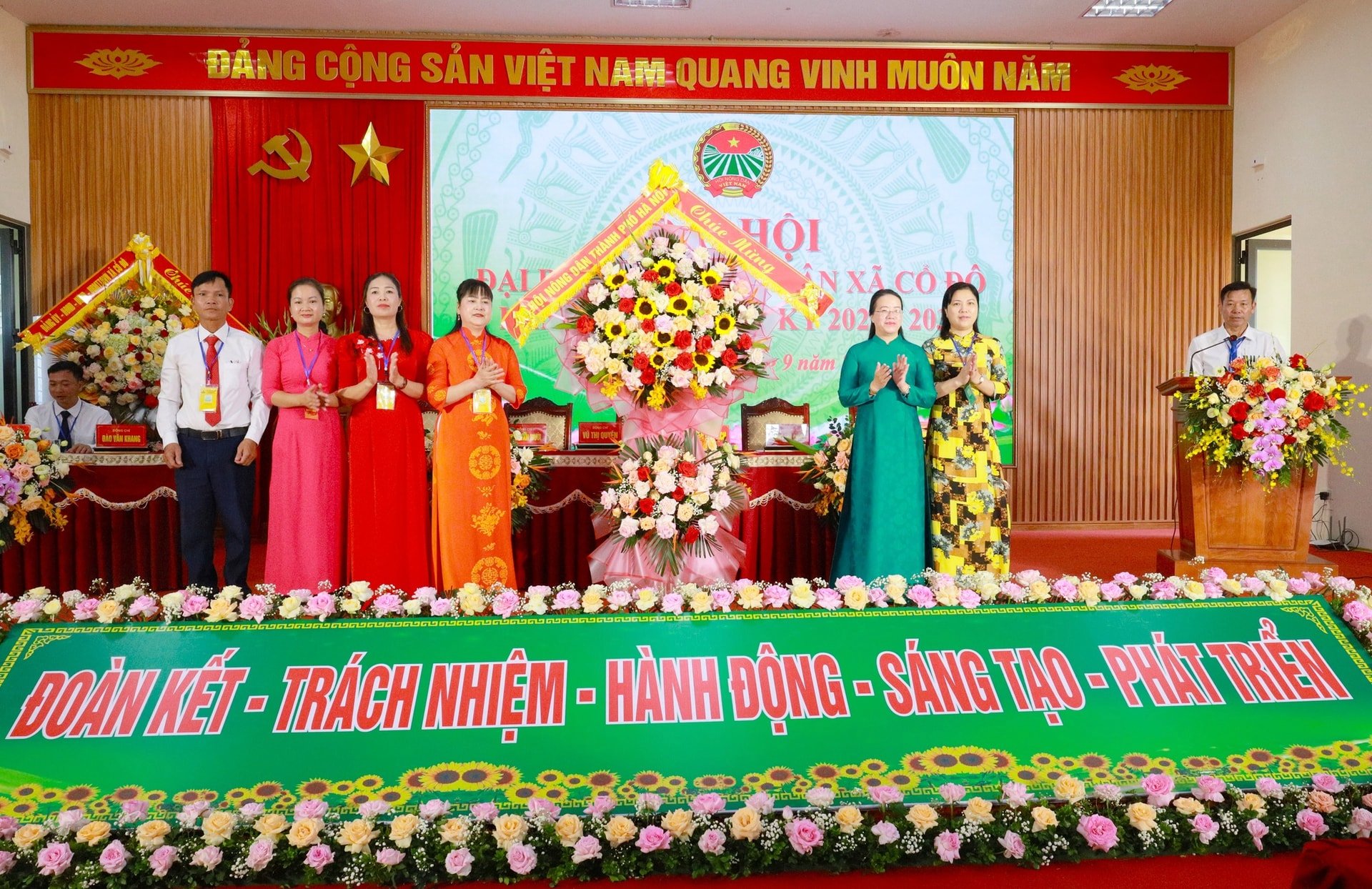 Đại hội đại biểu Hội Nông dân xã Cổ Đô lần thứ I thành công tốt đẹp- Ảnh 3.