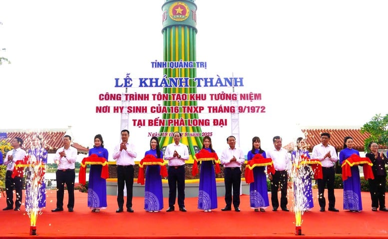 Quảng Trị khánh thành công trình tu bổ, tôn tạo và đón nhận bằng xếp hạng Di tích lịch sử quốc gia Bến phà II Long Đại- Ảnh 1.
