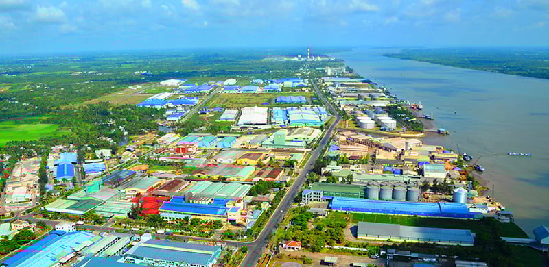 សួនឧស្សាហកម្ម Tra Noc ទីក្រុង Can Tho ។ រូបថត៖ ធូ ហា