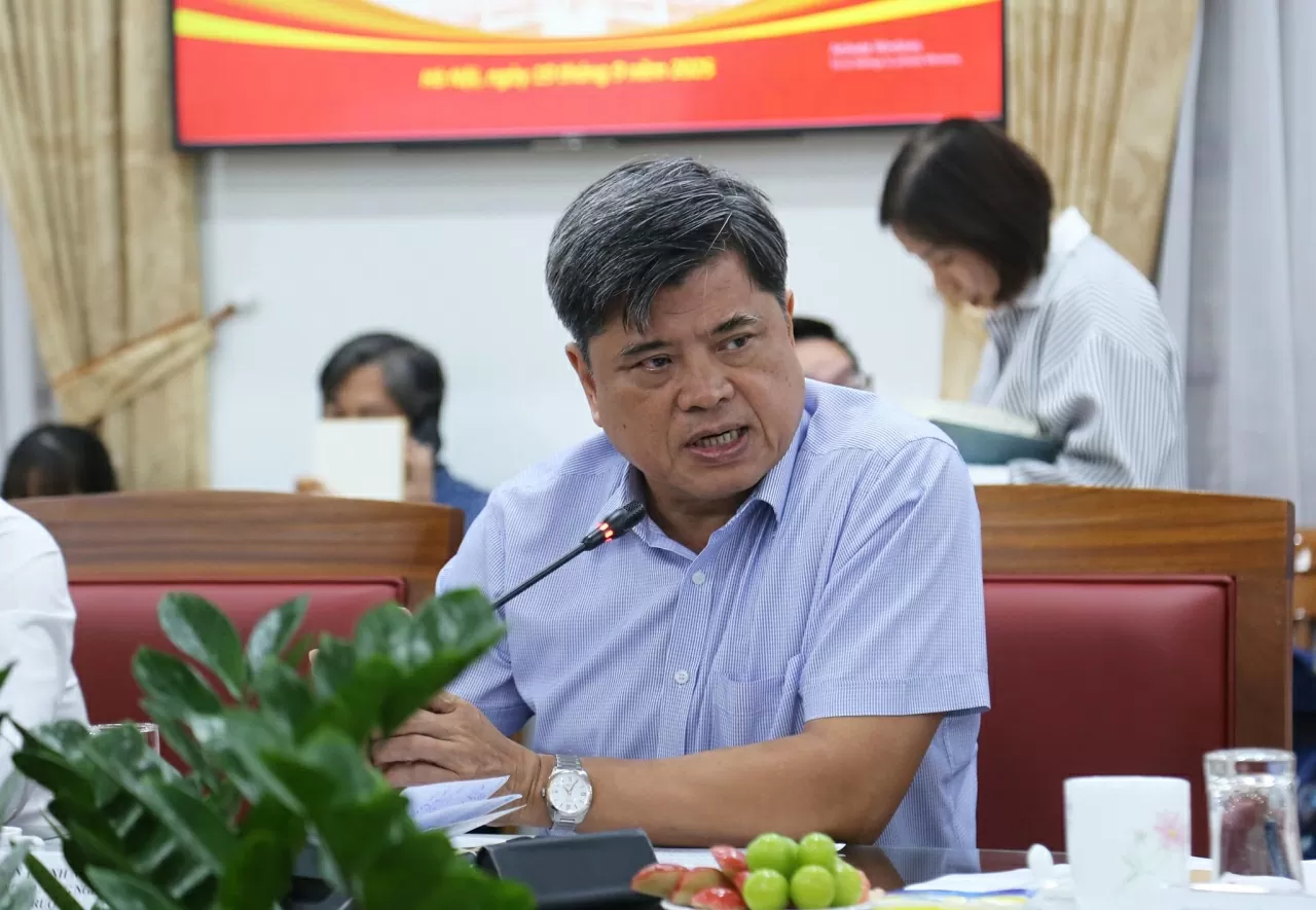 Thứ trưởng Nông nghiệp và Môi trường Trần Thành Nam phát biểu kết luận Hội nghị. (Ảnh: Thành Long)