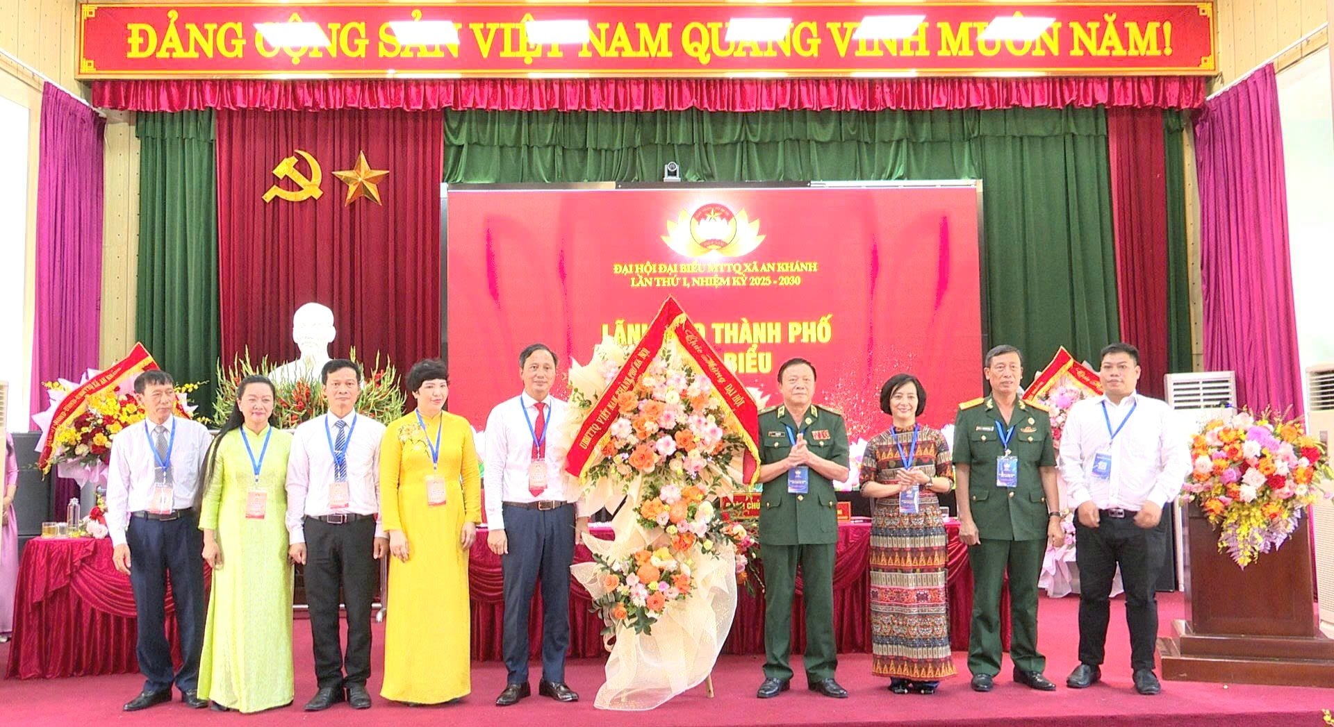 Đại hội đại biểu Ủy ban MTTQ xã An Khánh lần thứ I thành công tốt đẹp- Ảnh 1.