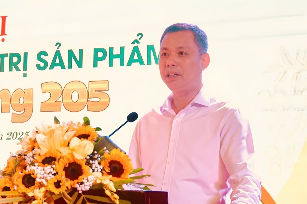 Ông Nguyễn Thành Công, Phó Chủ tịch UBND tỉnh Sơn La kỳ vọng về việc hình thành chuỗi giá trị liên vùng trong sản xuất nông nghiệp. Ảnh: Nguyễn Nga.