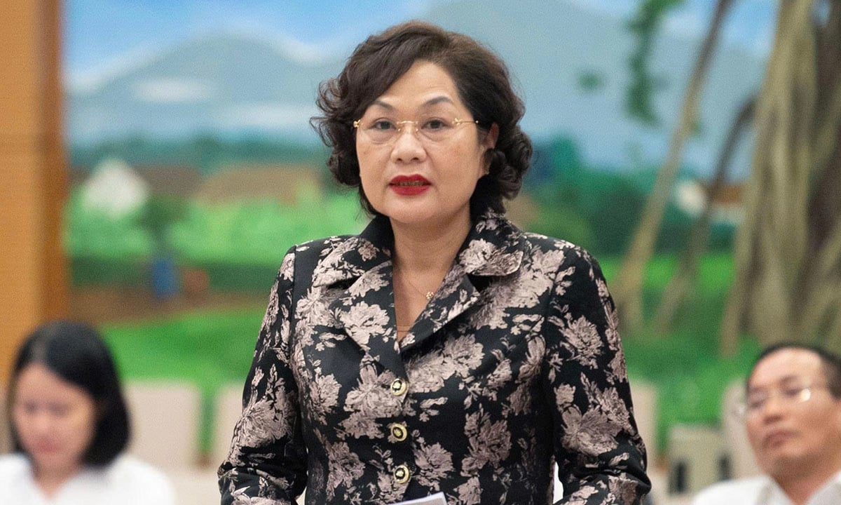 ទេសាភិបាលធនាគាររដ្ឋ Nguyen Thi Hong ។