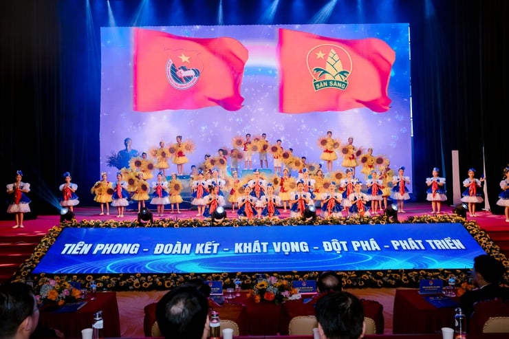 Đại hội đại biểu Đoàn TNCS Hồ Chí Minh xã Đông Anh lần thứ I thành công tốt đẹp- Ảnh 1.
