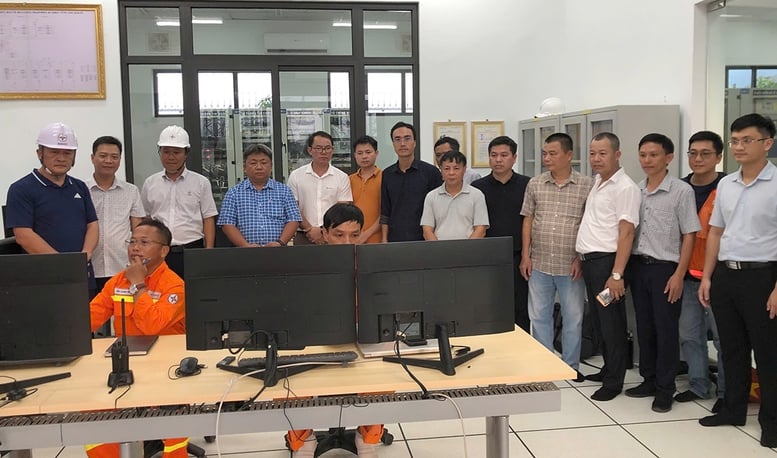 Đóng điện thành công trạm biến áp 220 kV Vũng Áng- Ảnh 1.