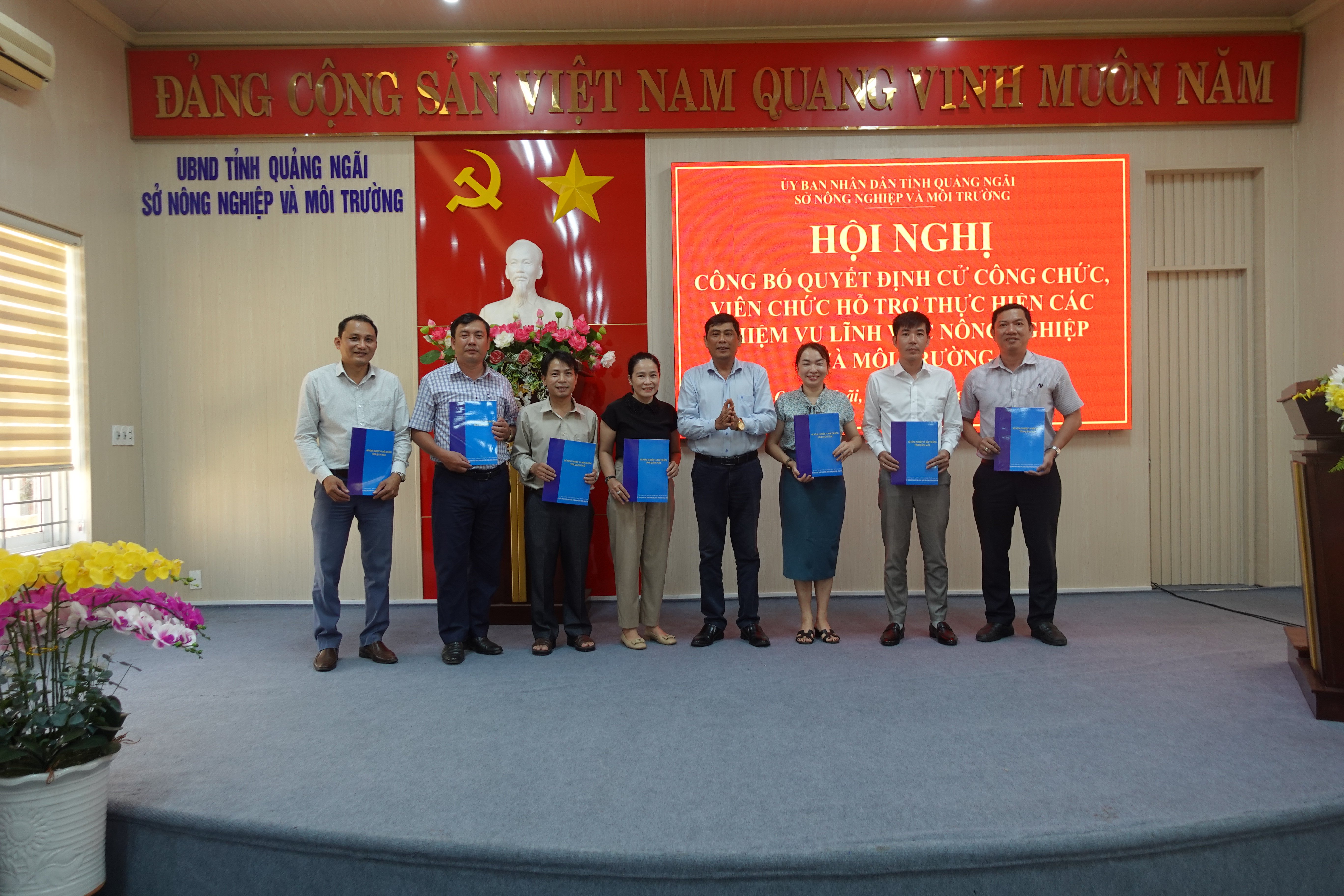 Sở Nông nghiệp và Môi trường triển khai cử công chức, viên chức về cơ sở hỗ trợ thực hiện nhiệm vụ trong lĩnh vực nông nghiệp và môi trường