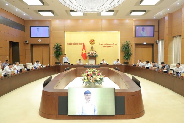 ພາບບັນຍາກາດກອງປະຊຸມໃນຕອນເຊົ້າຂອງວັນທີ 22 ກັນຍາ. (ພາບ: ດຸລິງ)