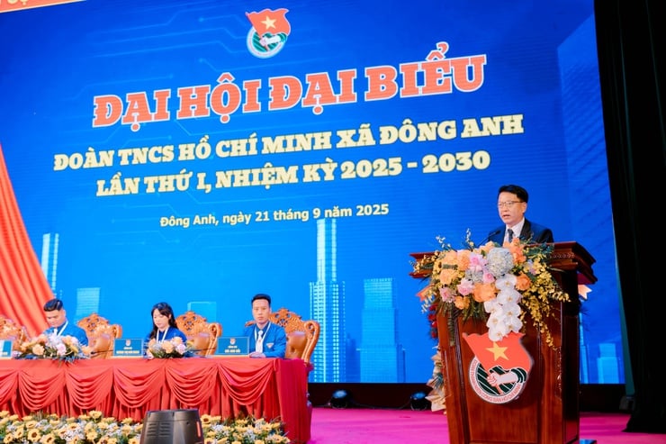Đại hội đại biểu Đoàn TNCS Hồ Chí Minh xã Đông Anh lần thứ I thành công tốt đẹp- Ảnh 7.