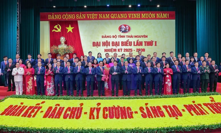 Đại hội đại biểu Đảng bộ tỉnh Thái Nguyên lần thứ I, nhiệm kỳ 2025 - 2030- Ảnh 8.
