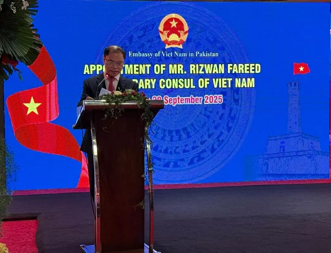 Bổ nhiệm Lãnh sự danh dự Việt Nam tại Lahore, Pakistan