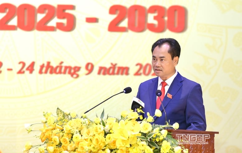 Đại hội đại biểu Đảng bộ tỉnh Thái Nguyên lần thứ I, nhiệm kỳ 2025 - 2030- Ảnh 4.