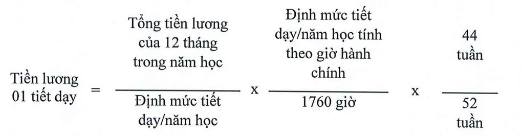 Một tiết dạy thêm của giáo viên được trả gấp rưỡi thù lao theo quy định mới - 2