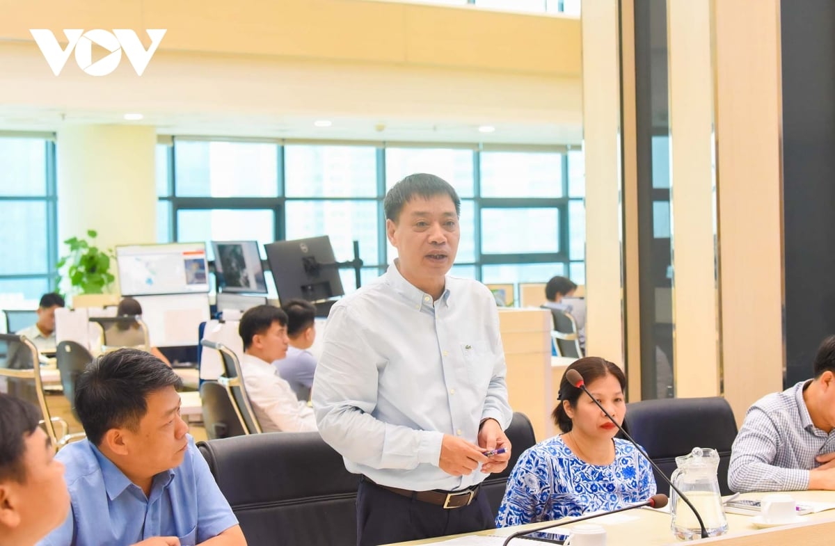 លោក Hoang Duc Cuong អនុប្រធាននាយកដ្ឋានជលសាស្ត្រ។