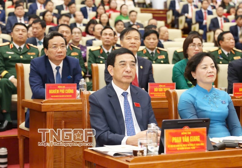 Đại hội đại biểu Đảng bộ tỉnh Thái Nguyên lần thứ I, nhiệm kỳ 2025 - 2030- Ảnh 2.
