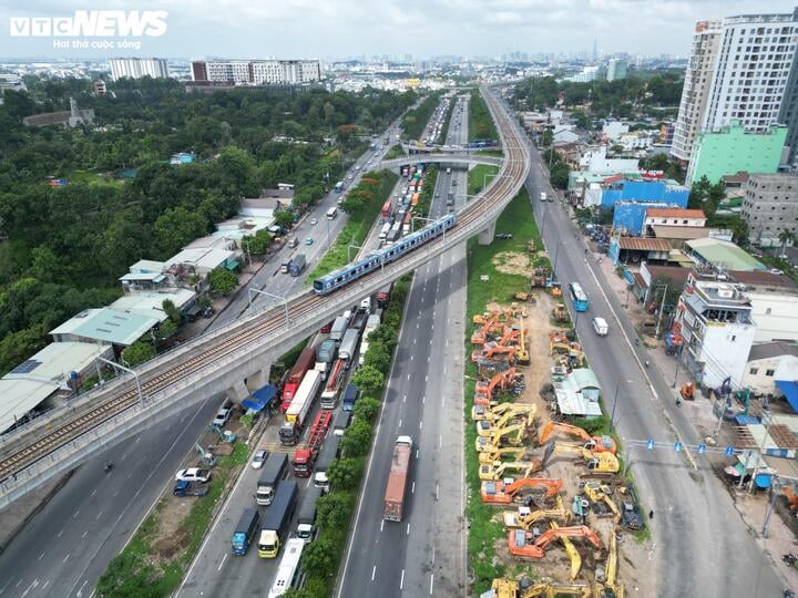 3 giai đoạn phát triển đô thị quanh nhà ga metro của TP.HCM sẽ tương ứng với thời gian hoàn thiện hệ thống đường sắt đô thị của TP. (Ảnh minh họa)