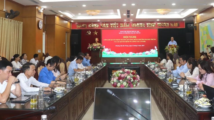 Bà Trần Lưu Quỳnh được tín nhiệm giữ chức Chủ tịch Công đoàn phường Hai Bà Trưng- Ảnh 1.