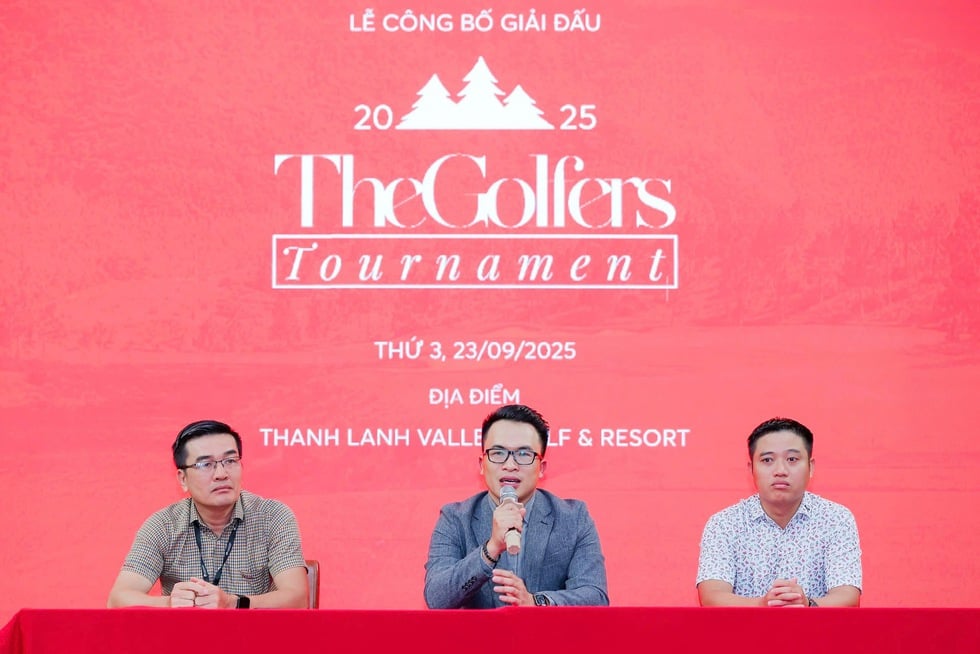 Chiếc cúp đặc biệt tại The Golfers Tournament 2025 - Ảnh 4.