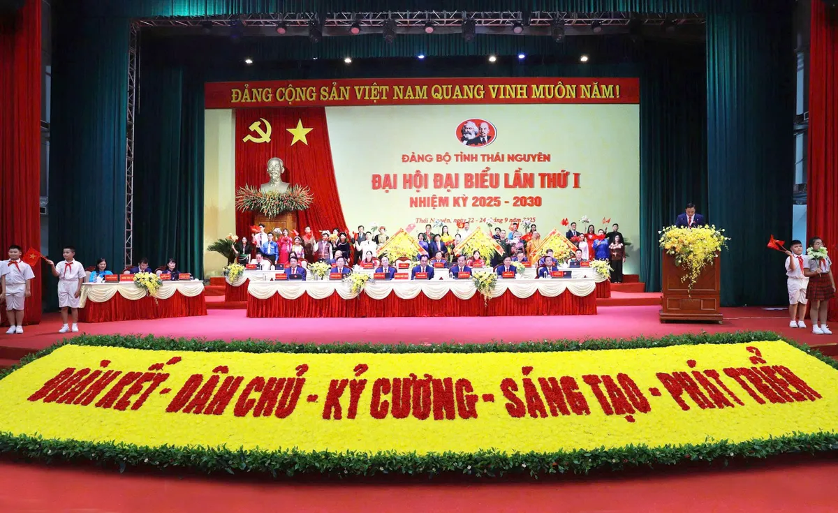 Đại hội Đảng bộ tỉnh Thái Nguyên: Dấu ấn lịch sử, khát vọng vươn mình- Ảnh 3.