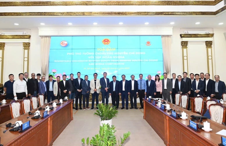 Phó Thủ tướng Nguyễn Chí Dũng: NVIDIA đồng hành cùng Việt Nam bứt phá và trỗi dậy về KHCN- Ảnh 5.