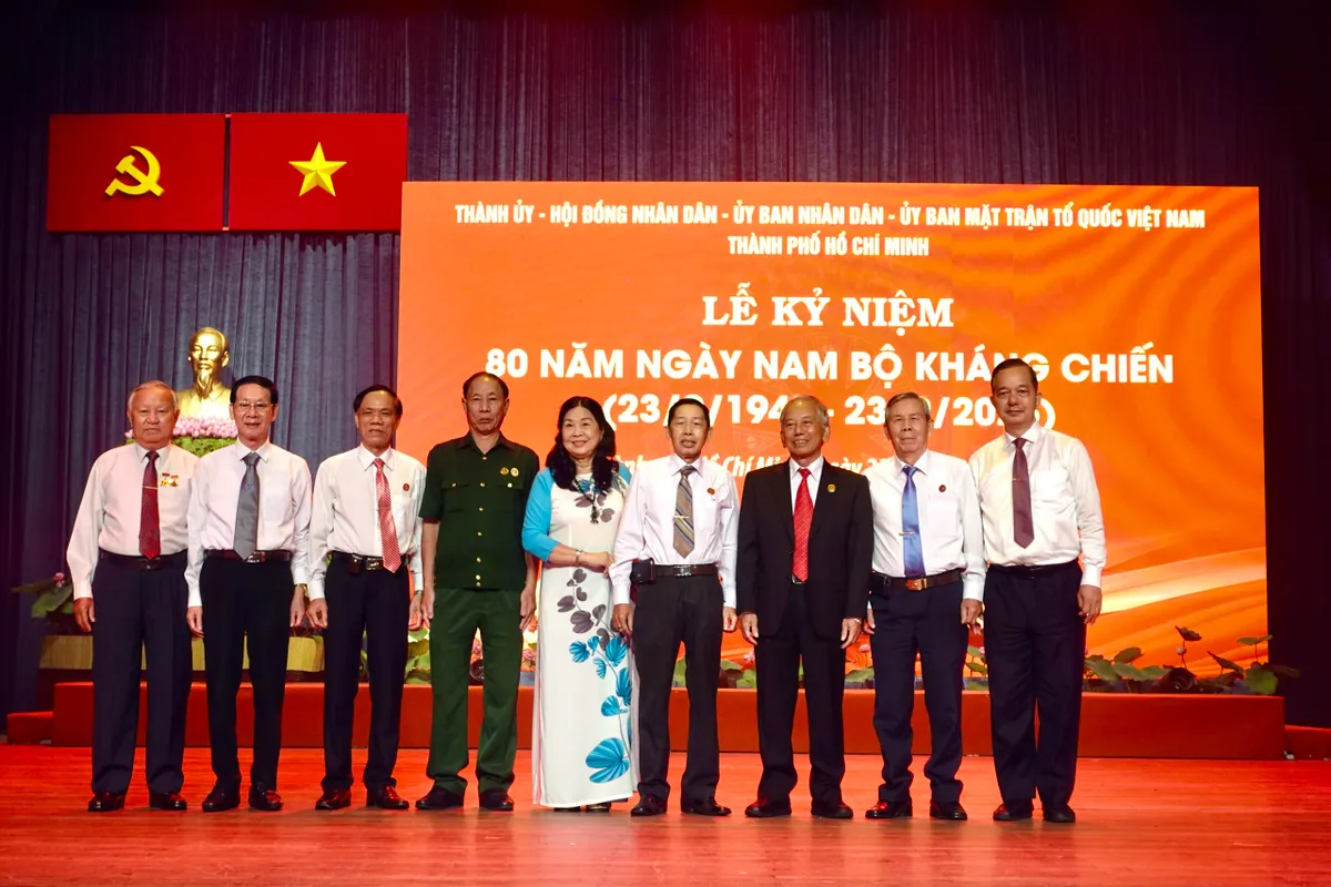 TP Hồ Chí Minh kỷ niệm 80 năm Ngày Nam bộ kháng chiến: Khẳng định khí phách anh hùng, tiếp nối truyền thống vẻ vang - Ảnh 3.