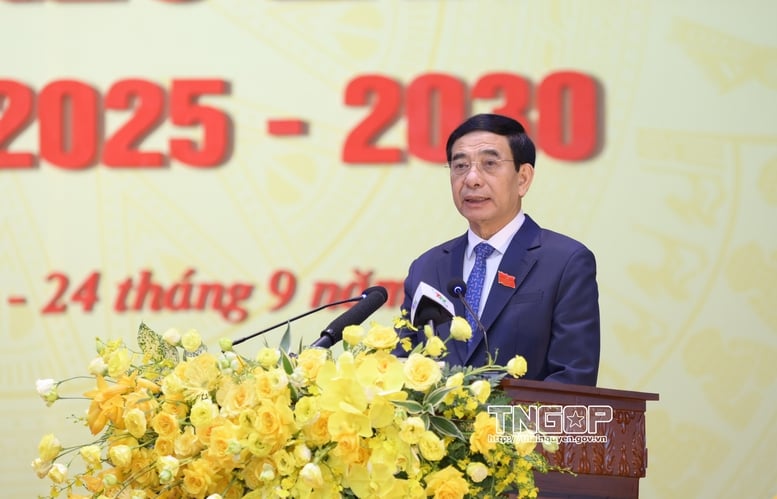 Đại hội đại biểu Đảng bộ tỉnh Thái Nguyên lần thứ I, nhiệm kỳ 2025 - 2030- Ảnh 6.