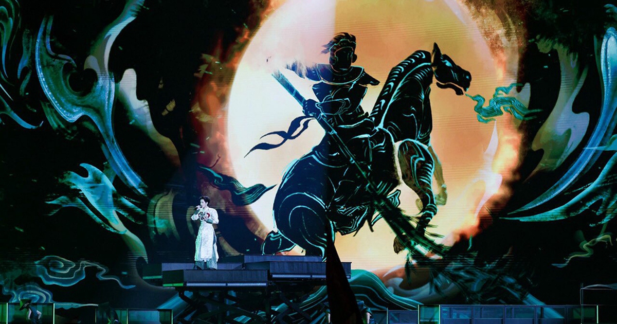 Khi Thánh Gióng cưỡi ngựa ra thế giới