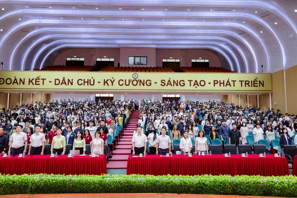 Học viện Nông nghiệp đón tân sinh viên khóa 70 - 3