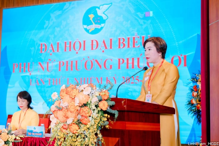 Đại hội phụ nữ Phúc Lợi lần thứ I: Dấu ấn đoàn kết, đổi mới, khát vọng vươn lên- Ảnh 3.