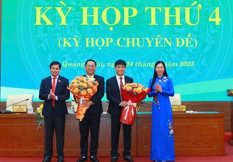 Quảng Ngãi có thêm 2 Phó Chủ tịch UBND tỉnh- Ảnh 1.