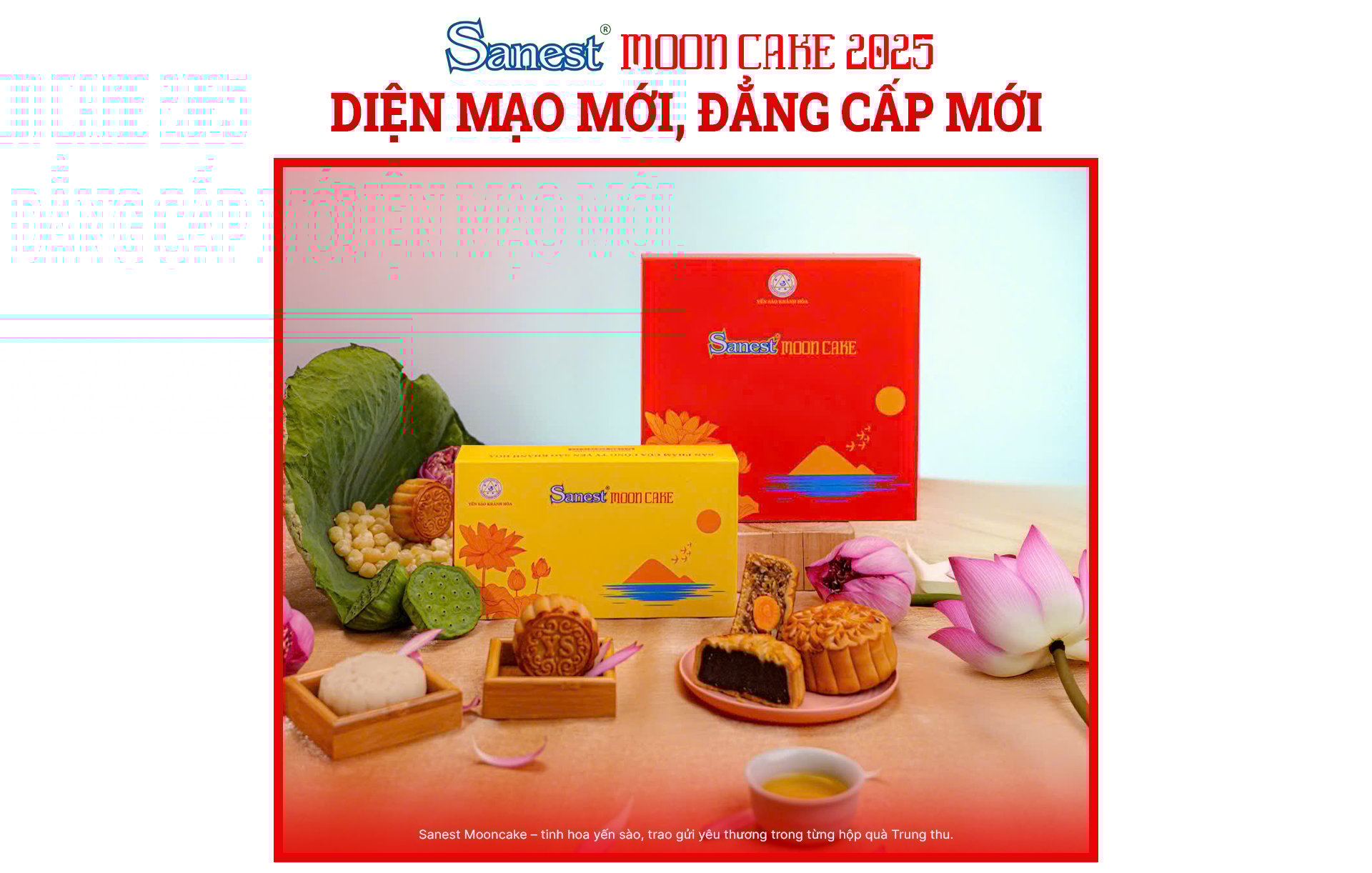 Sanest Mooncake 2025: Tinh hoa yến sào – Gắn kết yêu thương - Ảnh 3.