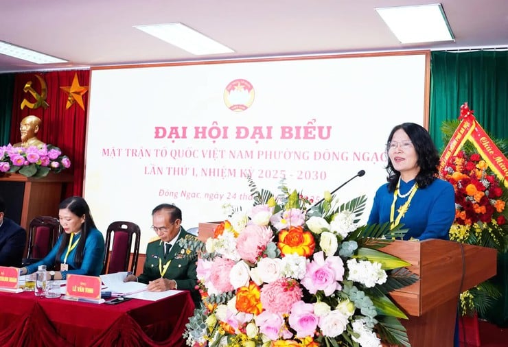 Đại hội đại biểu MTTQ Việt Nam phường Đông Ngạc lần thứ I thành công tốt đẹp- Ảnh 2.