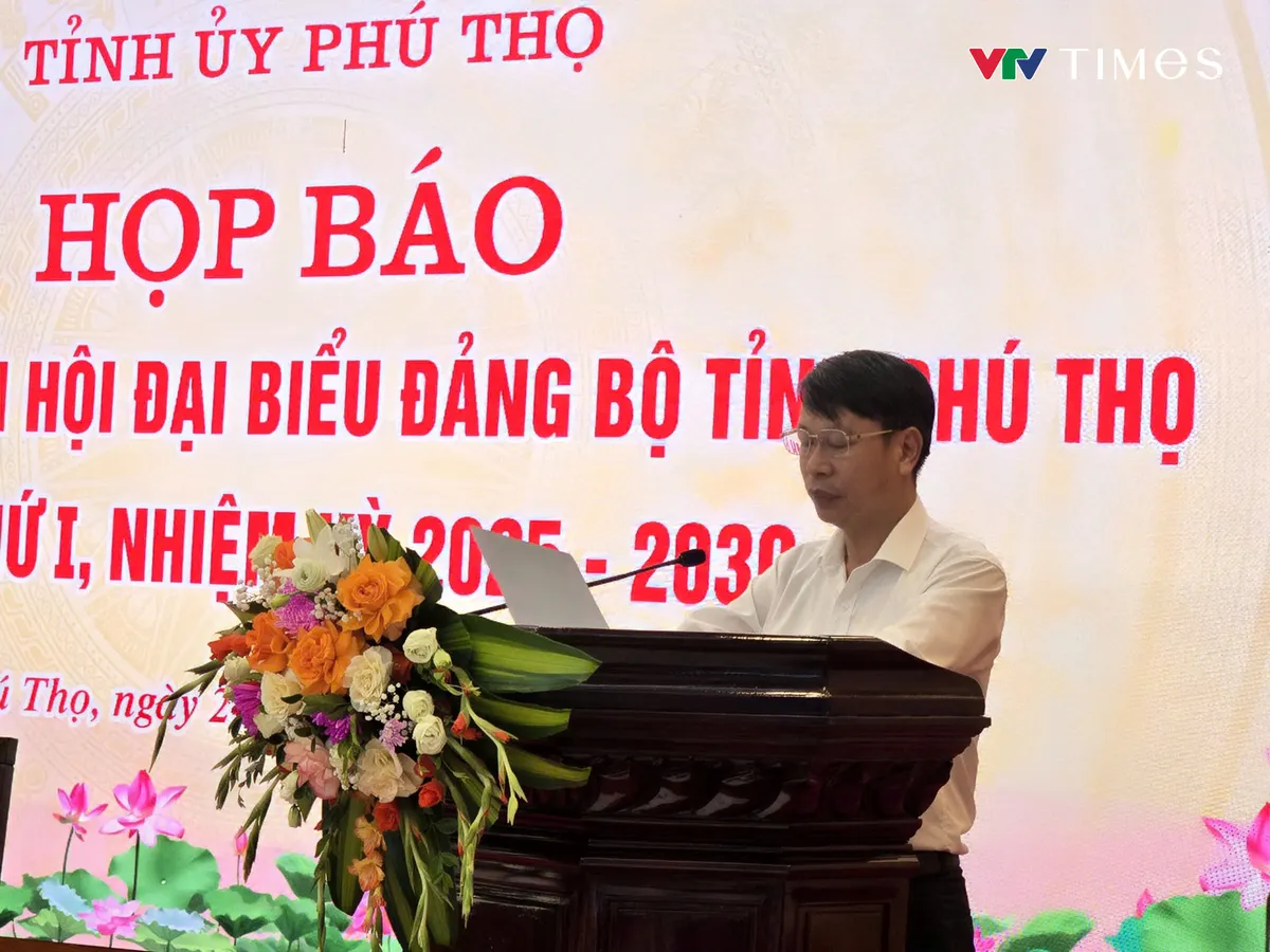 500 đại biểu dự Đại hội Đảng bộ tỉnh Phú Thọ lần thứ I, nhiệm kỳ 2025 - 2030  - Ảnh 1.