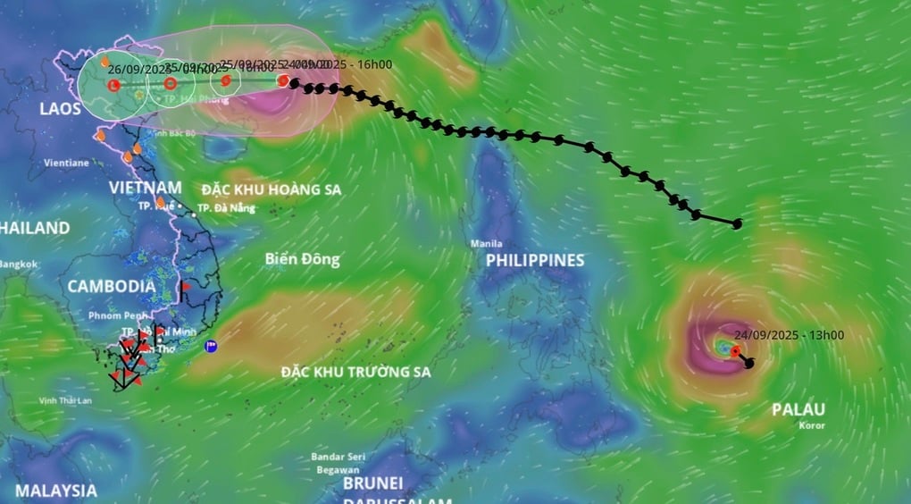Hủy nhiều chuyến bay từ TPHCM ra miền Bắc vì bão Ragasa - 1