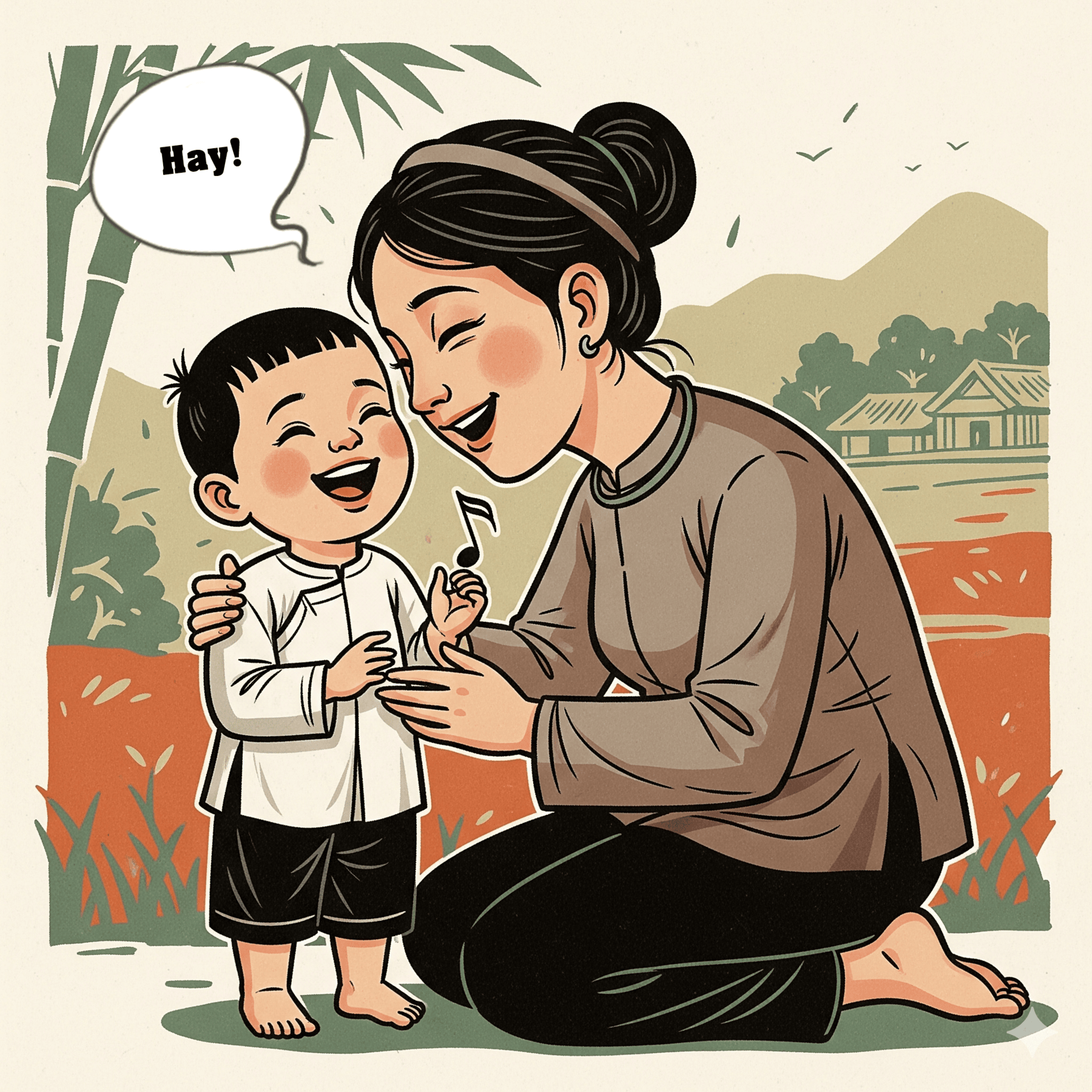행복한 아기가 좋은 칭찬을 부릅니다.png