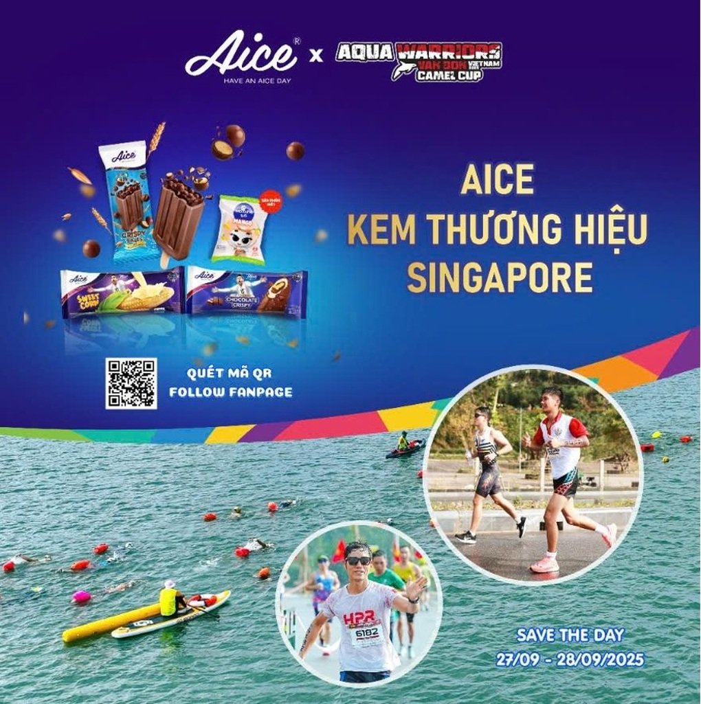 Aice អមដំណើរ និងគាំទ្រអត្តពលិកនៅ Aqua Warriors Van Don - ២