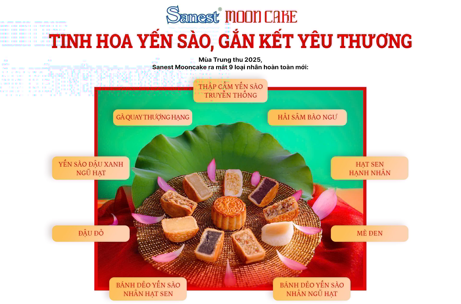 Sanest Mooncake 2025: Tinh hoa yến sào – Gắn kết yêu thương - Ảnh 4.