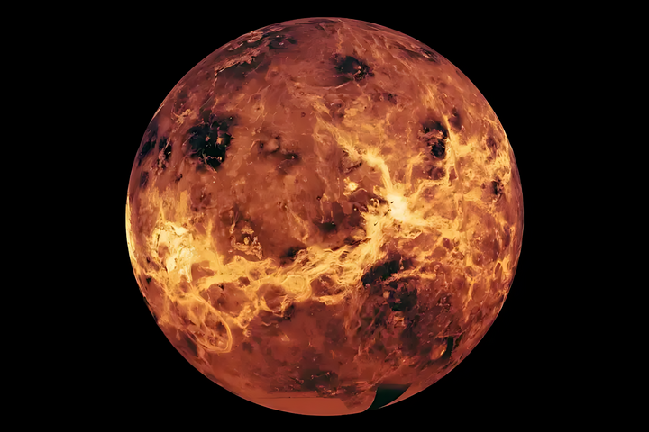 Venus, the hot and high-pressure planet, is gradually revealing its mysteries. (Source: NASA)